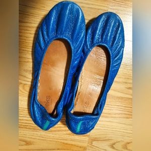Tieks Size 8 Royal Blue EUC